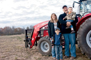 The Snider family with the MF8670.