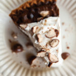 Malted Candy Brownie Pie